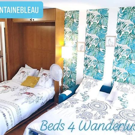 Studio Royal By Beds4Wanderlust - Place Du Marche Avec Parking Prive Fontainebleau Eksteriør bilde