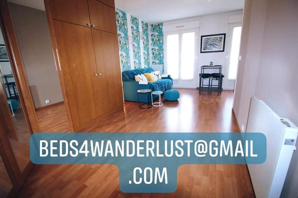 Studio Royal By Beds4Wanderlust - Place Du Marche Avec Parking Prive Fontainebleau Rom bilde