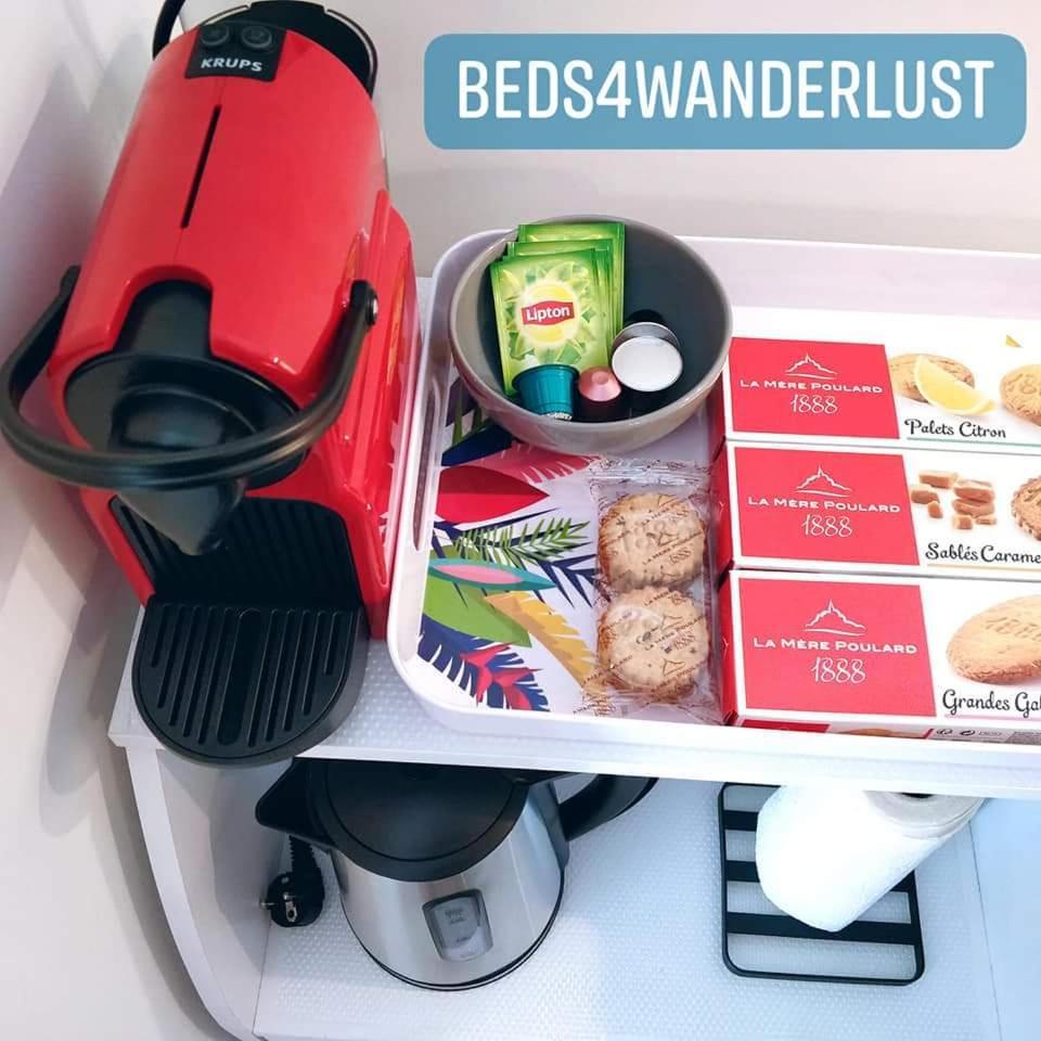 Studio Royal By Beds4Wanderlust - Place Du Marche Avec Parking Prive Fontainebleau Rom bilde